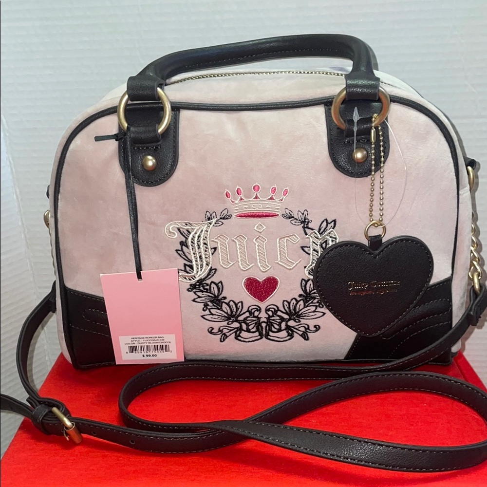 NWT Juicy Couture Heritage Bowler Bag